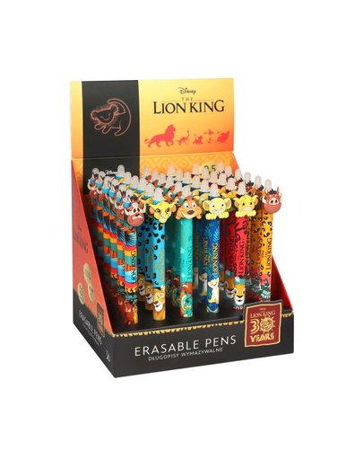 [972255] BOLIGRAFO BORRABLE REY LEON