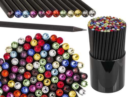 [972370] LAPIZ NEGRO CON SWAROVSKI 29/3033