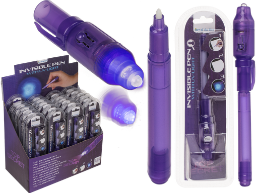 [972375] BOLIGRAFO TINTA INVISIBLE UV 29/3284