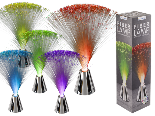 [972378] LAMPARA FIBRA PLASTICO 30CM PILAS 57/1268