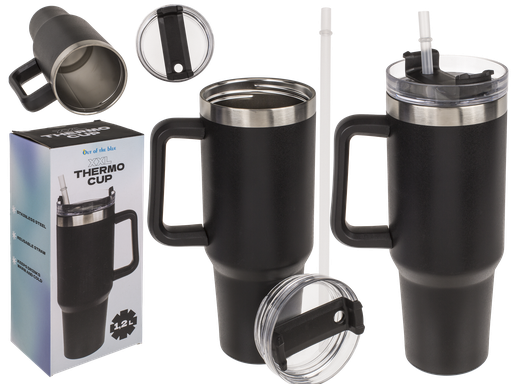 [972397] TAZA TERMICA XXL NEGRA 1,2LT 71/2502
