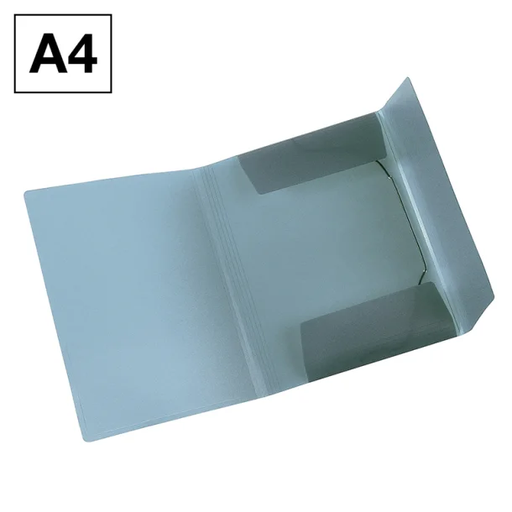 [180337] CARPETA A4 PP GOMA/SOL AZUL GRISACEO