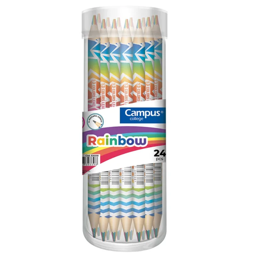 [630208] LAPICES COLORES CAMPUS RAINBOW