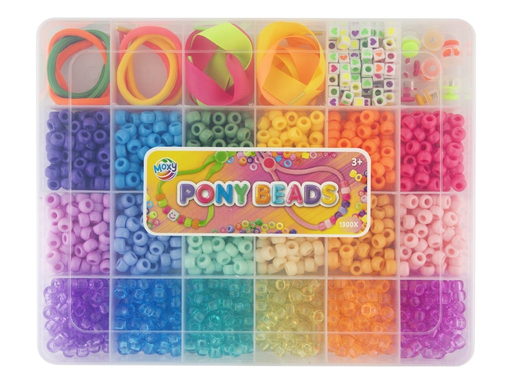 [972520] SET PULSERAS PONY BEADS CAJA 26X20,5CM