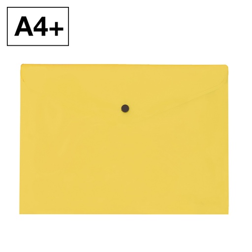 [181199] SOBRE PP PLUS A4 BROCHE 2020 AMARILLO TIERRA