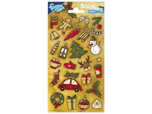 [972557] PEGATINAS NAVIDAD GLITTER