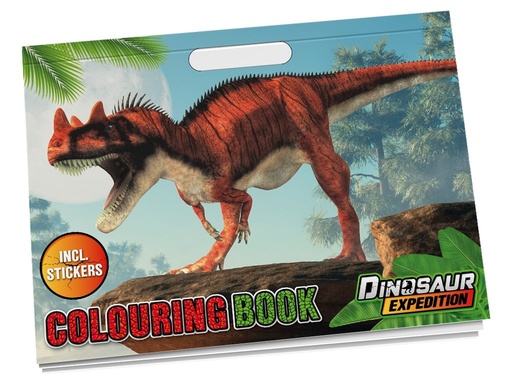 [972560] LIBRO COLOREAR DINO C/PEGATINAS 25H