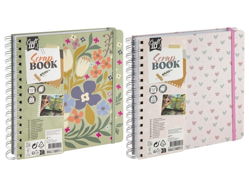 [972587] BLOC SCRAPBOOK 20,5X20,5CM 40H