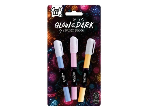 [972589] PINTURA/PEGAMENTO BRILLO EN LA OSCURIDAD