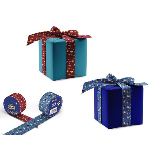 [972607] LAZO REGALO REYES MAGOS 0,6X2CM