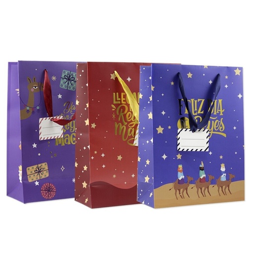 [972629] BOLSA REYES MAGOS 24X32X10CM