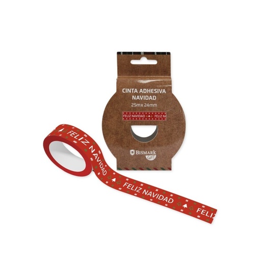 [972640] CINTA ADHESIVA NAVIDAD