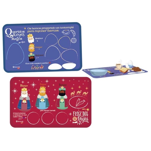 [972645] BANDEJA METALICA REYES MAGOS