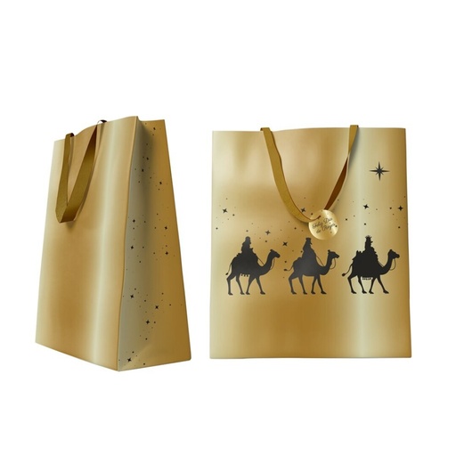 [972648] BOLSA DORADA REYES MAGOS M