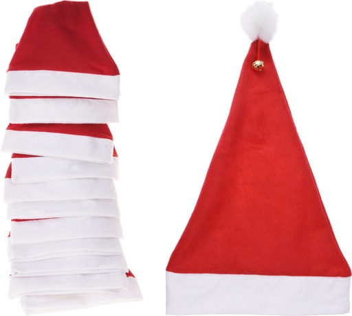 [972671] GORRO NOEL 40X30CM C/CASCABEL