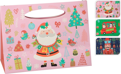 [972678] BOLSA NAVIDAD MEDIANA 3MOD XMAS