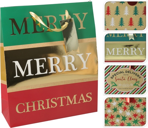 [972725] GIFTBAG LARGE 4ASS DESIGN (FM)