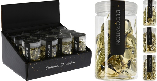 [972758] BOTE CASCABEL ORO 25-20-15MM