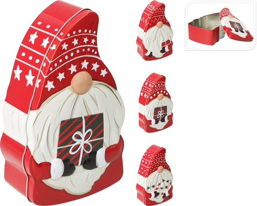 [972797] LATA GNOMO NAVIDAD 200X100X70MM 3MOD