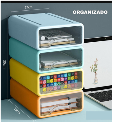 [972807] CAJONERAS ORGANIZACION APILABLES 4 COL.SURT.