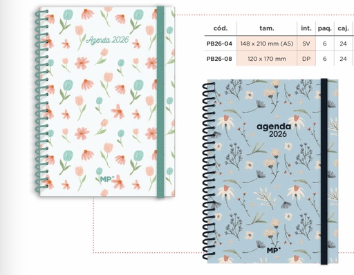 [972827] AGENDA 2026 12X17 T/D D/P