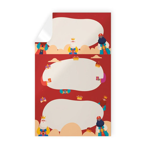 [972888] BLISTER 9 STICKERS NAVIDAD REYES MAGOS