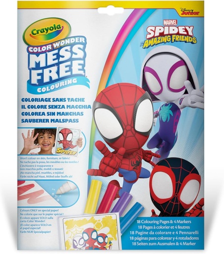 [972954] COLOR WONDER SET DISNEY MARVEL SPIDEY