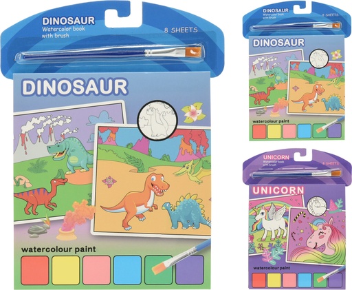 [973086] LIBRO PINTAR C/ACUARELAS