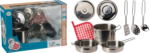 [973093] SET COCINITA ACERO INOX