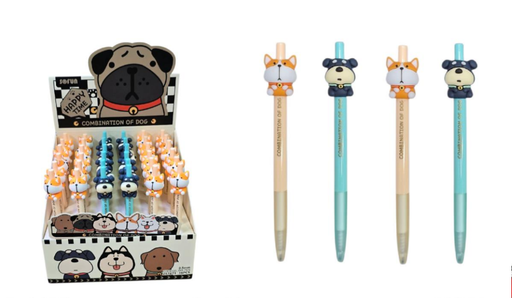 [973156] COL.DOG: BOLIGRAFO PULSADOR FIGURA