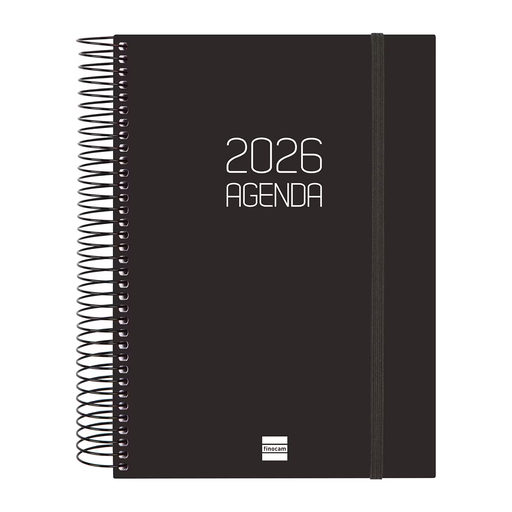 [973182] AGENDA 2026 OPAQUE E40 DP NEGRO