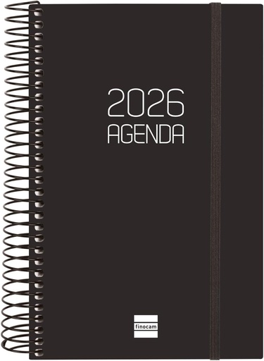 [973183] AGENDA 2026 OPAQUE E10 DP NEGRO