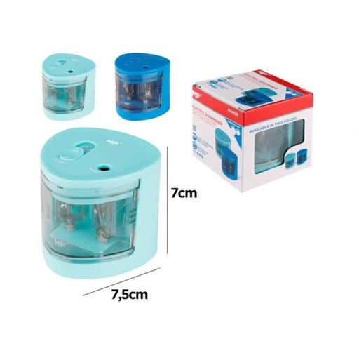 [973249] SACAPUNTAS DOBLE ELECTRICO SOBREMESA