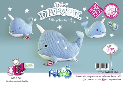 [973312] BABY NARVAL 34CM