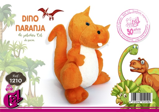 [973313] DINO NARANJA 90CM