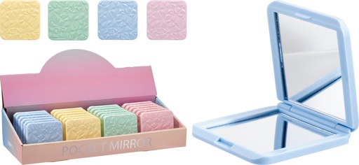 [973402] MAKE UP MIRROR 75X75XH13MM