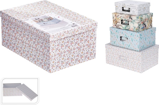 [973411] SET CAJAS REGALO 4PZS
