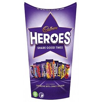 [973492] CADBURY HEROES CARTON 290GR