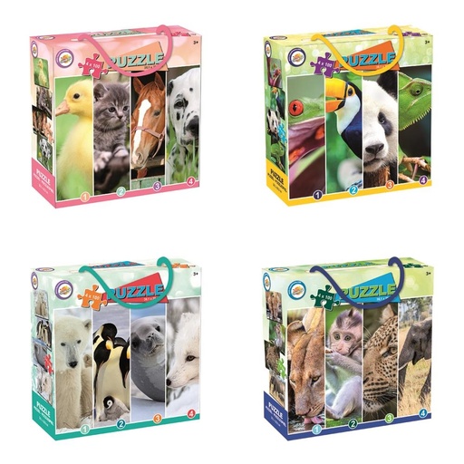 [973540] PUZZLE 4 EN 1 100 PZS