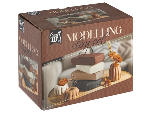 [973557] SET PASTA MODELAR 4PZS 500GR