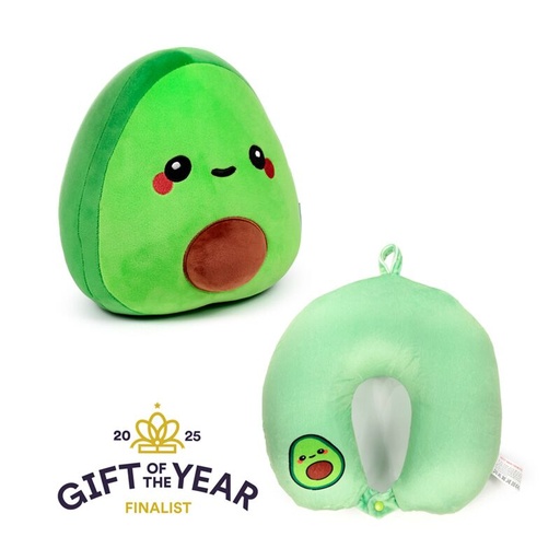 [973826] ALMOHADA DE VIAJE Y PELUCHE 2 EN 1 SWAPSEAZZZ EL AGUACATE