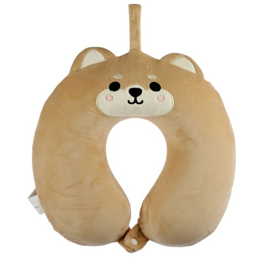 [973898] ALMOHADA DE VIAJE C/MEMORIA DE FORMA PERRO SHIBA INU
