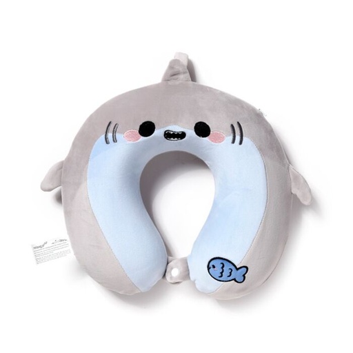 [973907] ALMOHADA DE VIAJE C/MEMORIA DE FORMA RELAXEAZZZ EL TIBURON ARCHIE