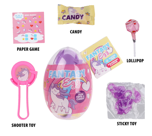 [1148218] HUEVO DIVERTIDO DE UNICORNIO