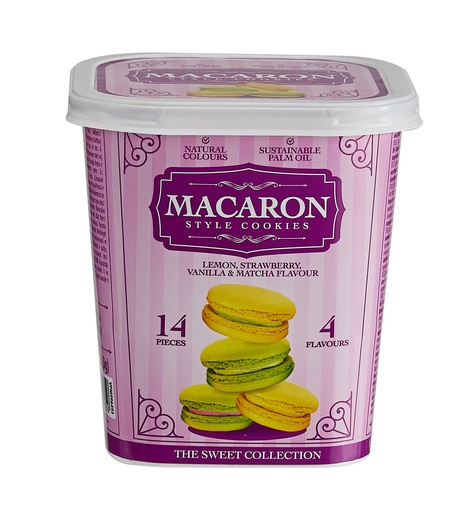 [972328] BOTE GALLETAS MACARONS 14U