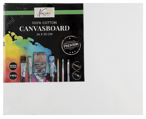[972337] CANVAS BOARD 3PCS 24X30