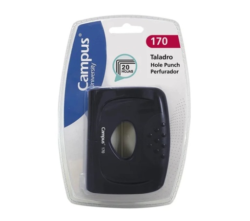 [040861] TALADRO CAMPUS 170 20H NEGRO BLISTER