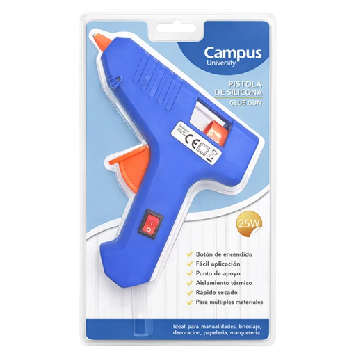 [040876] PISTOLA DE SILICONA CAMPUS 25W