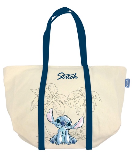 [972434] BOLSO ALGODON 35X31X20CM LILO&STITCH