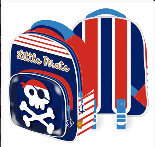[972454] MOCHILA ESCOLAR INFANTIL 30CM PIRATA